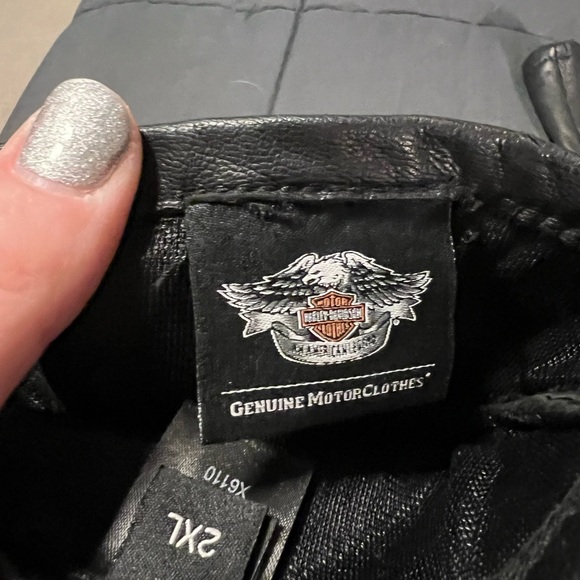Harley-Davidson Black Riding Gloves - Picture 2 of 5